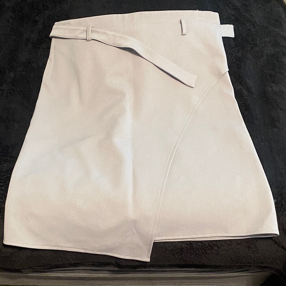 Zara Asymmetrical Cream Skirt